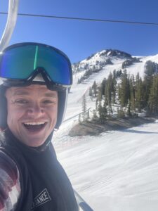 Em on the slopes